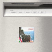 CMP102 AMALFI COAST, PRAIANO，イタリア，冷蔵庫 マグネット (インサイチュ (食洗機))