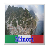 CMP104 AMALFI COAST, MINORI,イタリア, タイル (正面)