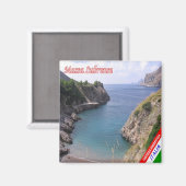 CMP106 AMALFI COAST、MASSA LUBRENSE、冷蔵庫 マグネット (正面/裏面)