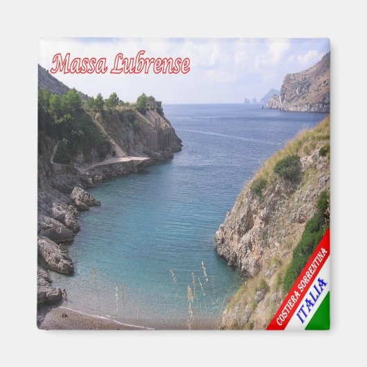 CMP106 AMALFI COAST、MASSA LUBRENSE、冷蔵庫 マグネット (正面)