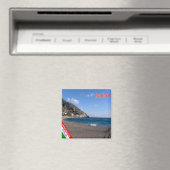 CMP108 AMALFI COAST MAIORIビーチ、イタリア、冷蔵庫 マグネット (インサイチュ (食洗機))