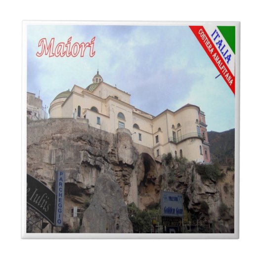 CMP109 AMALFI COAST, MAIORI，イタリア， タイル (正面)