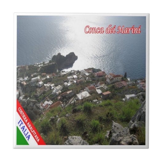 CMP111 AMALFI COAST, Conca dei Marini タイル (正面)
