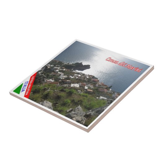 CMP111 AMALFI COAST, Conca dei Marini タイル (側面)
