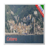 CMP112 AMALFI COAST, CETARA,イタリア, タイル (正面)
