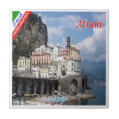 CMP113 AMALFI COAST, ATRANI，イタリア， タイル (正面)