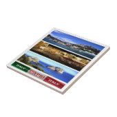 CMP114 CAPRI,モザイク,イタリア, タイル (側面)