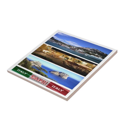 CMP114 CAPRI,モザイク,イタリア, タイル (側面)