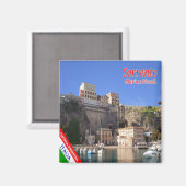 CMP120 SORRENTO - MARINA PICCOLA – イタリア – 冷蔵庫 マグネット (正面/裏面)