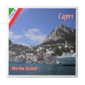 CMP123 CAPRI, Marina Grande，イタリア， タイル (正面)