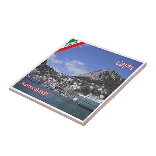 CMP123 CAPRI, Marina Grande，イタリア， タイル (側面)
