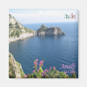 CMP131 AMALFI、海岸、イタリア、冷蔵庫 マグネット
