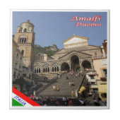 CMP134 アマルフィ大聖堂広場 イタリア タイル (正面)