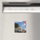 CMP142 AMALFI、パノラマ、イタリア、冷蔵庫 マグネット (インサイチュ (食洗機))