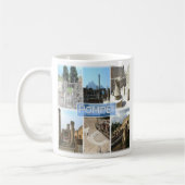 CMP155 POMPEII遺跡、ポンペイ、カンパニア、 コーヒーマグカップ (左)