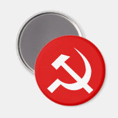 Cmpr、中国フラグ マグネット (正面/裏面)