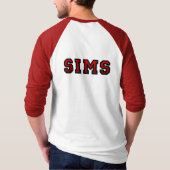 CMSジャージー Tシャツ (裏面)