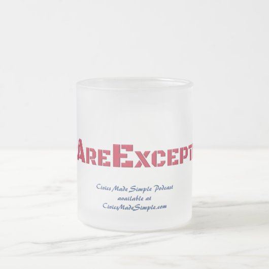 CMSフロストコーヒーマグ フロストグラスマグカップ (中央)