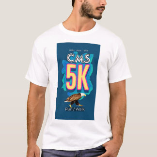 CMS 5K/ウォッ走クイベントシャツ Tシャツ