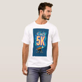 CMS 5K/ウォッ走クイベントシャツ Tシャツ (正面フル)