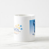 CMTのリボンのマグ コーヒーマグカップ (中央)