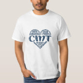 CMT認定医療技術者 Tシャツ (正面)