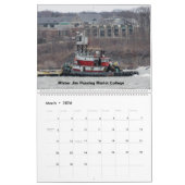 (CMT)ジムCoeymansの海洋の牽引の氏 カレンダー (3月 2026)