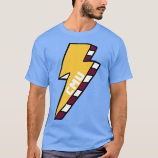 CMUセントラルミシガンユニバーシティ稲妻ボルトオーブ Tシャツ