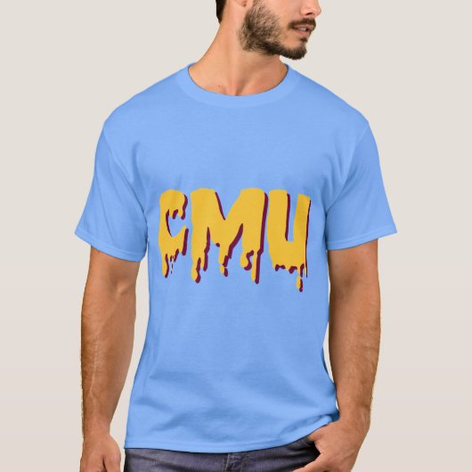 CMUセントラルミシガン大学4 Tシャツ (正面)