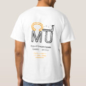 CMUL DSM-01: 人の価値Tシャツ Tシャツ (裏面)