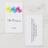 CMYタイ書プのマシン 名刺 (正面/裏面)