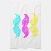 CMYマスタッチ(LetterPressスタイル) キッチンタオル (縦)