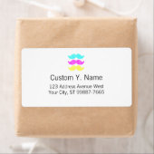 CMYマスタッチ(LetterPressスタイル) ラベル (インサイチュ)