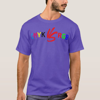 CMYKとRGB Tシャツ