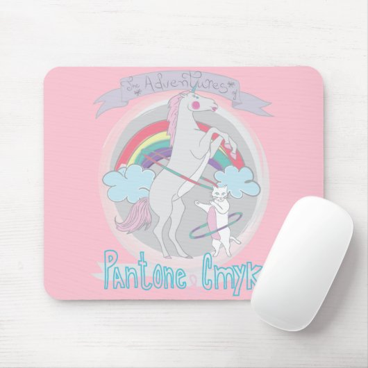 Cmykの冒険 マウスパッド (マウス)