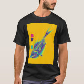 CMYKの魚 Tシャツ (正面)