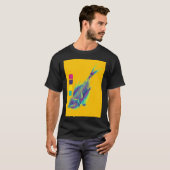 CMYKの魚 Tシャツ (正面フル)