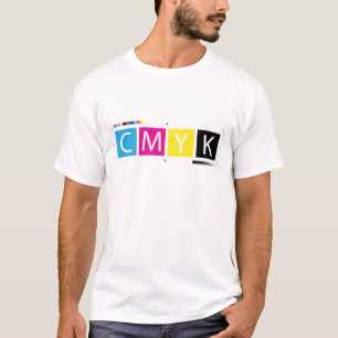 CMYKは色を製版します Tシャツ