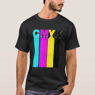 CMYKグラフィックエディタの色 Tシャツ