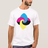 CMYKバタフライ Tシャツ (正面)