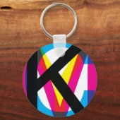 CMYKパイル キーホルダー (正面)