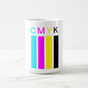 CMYKマグ コーヒーマグカップ