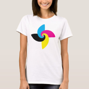 CMYK署名 Tシャツ
