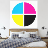 cmyk キャンバスプリント (インサイチュ (寝室))