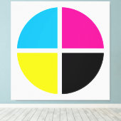 cmyk キャンバスプリント (インサイチュ (ウッドフロア))