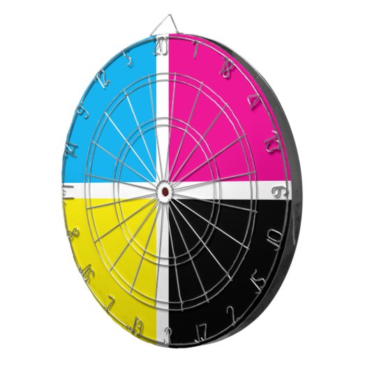 cmyk ダーツボード (正面右)