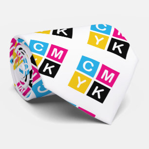 CMYK ネクタイ