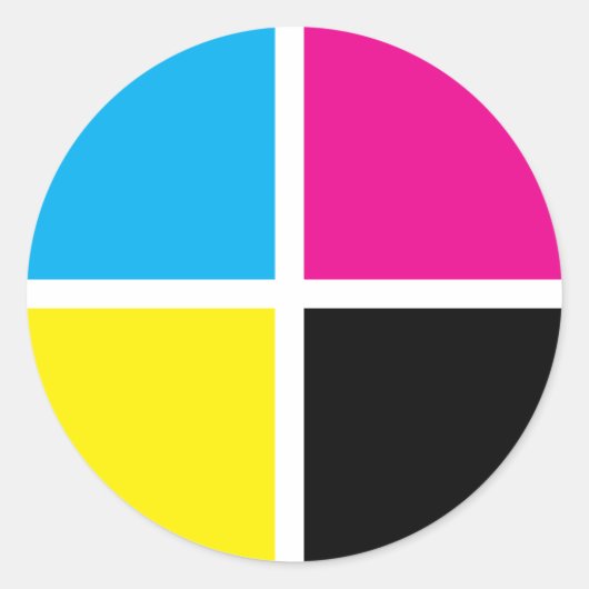 cmyk ラウンドシール (正面)