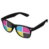 CMYK レトロサングラス (アングル)