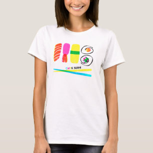 CMYK -寿司 Tシャツ